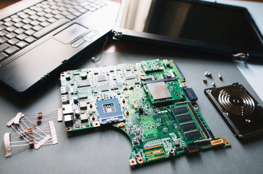 broken laptop in pieces broken laptop in pieces